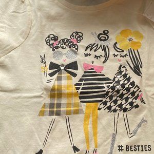 2 Gymboree T Shirts Girls Size 5/6 New With Tags